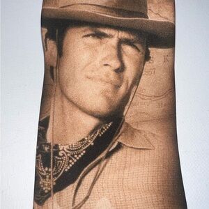 Brown Western‎ Themed Men's Tie